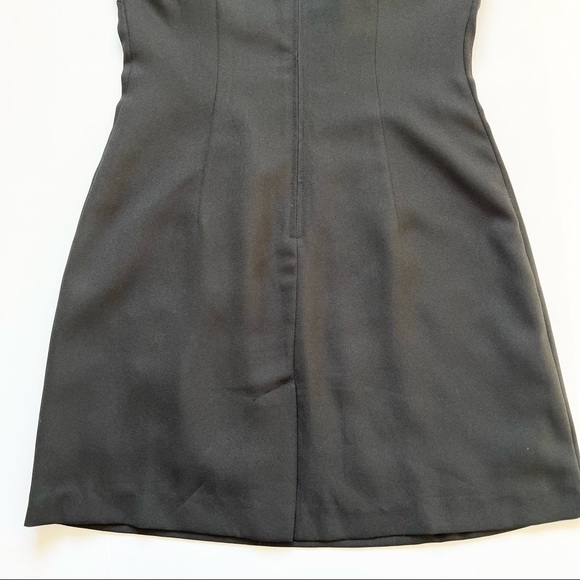 ♦️SOLD♦️ vintage 1990’s little black dress Moda Int’l Size 4 short evening dress - Picture 9 of 13